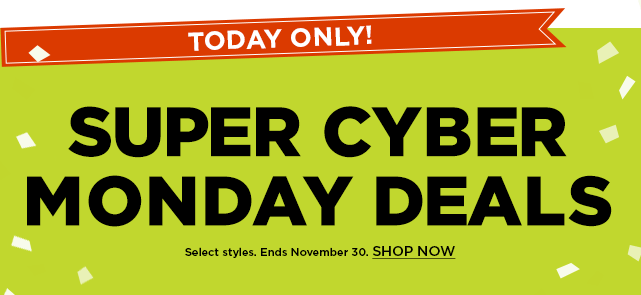 shop super cyber monday deals