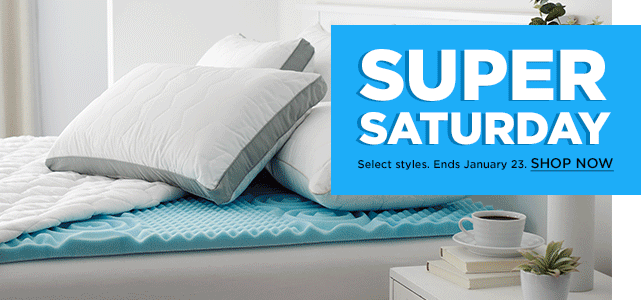 super saturday. shop now.