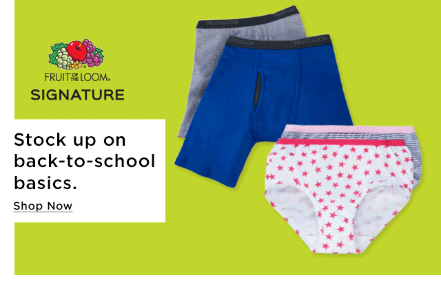 stock up on back-to-school basics. shop now.