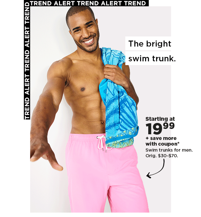 starting at $19.99 plus save more with coupon on swim trunks for men. shop now.