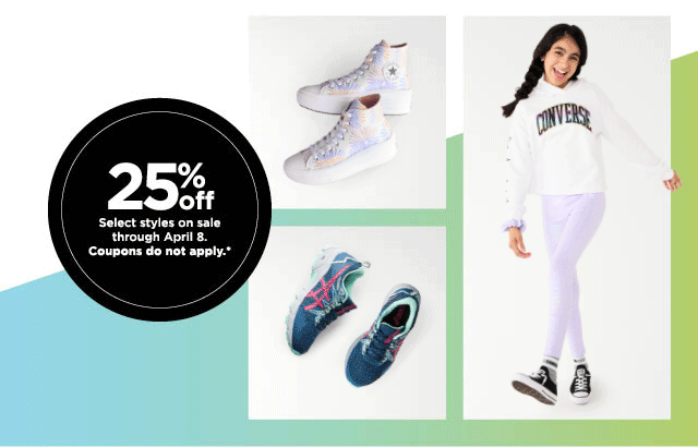 go further with active must-haves. 25% off select styles on sale. coupons do not apply.