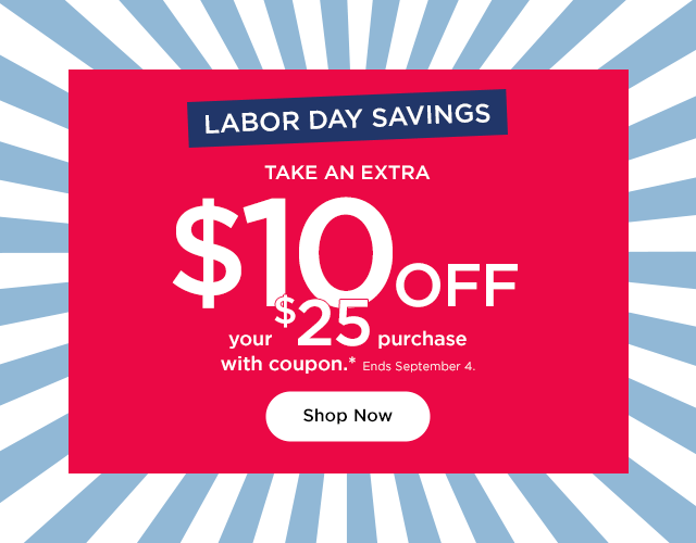 New $10 off $50 Kohl's coupon Saturday + 30% off coupon + $10 Kohl's Cash!