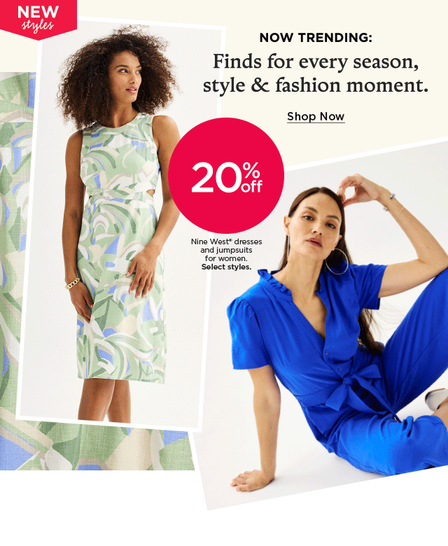 20% off nine west dresses and jumpsuits for women. select styles. shop now.