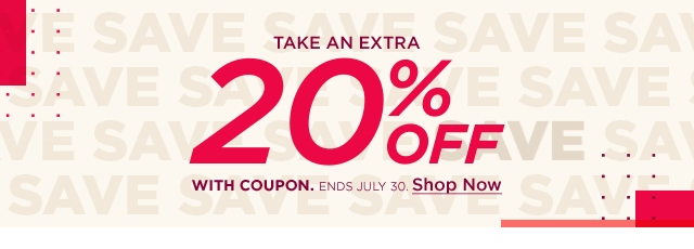 take an extra 20% off with coupon. 