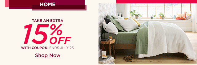 take an extra 15% off with coupon