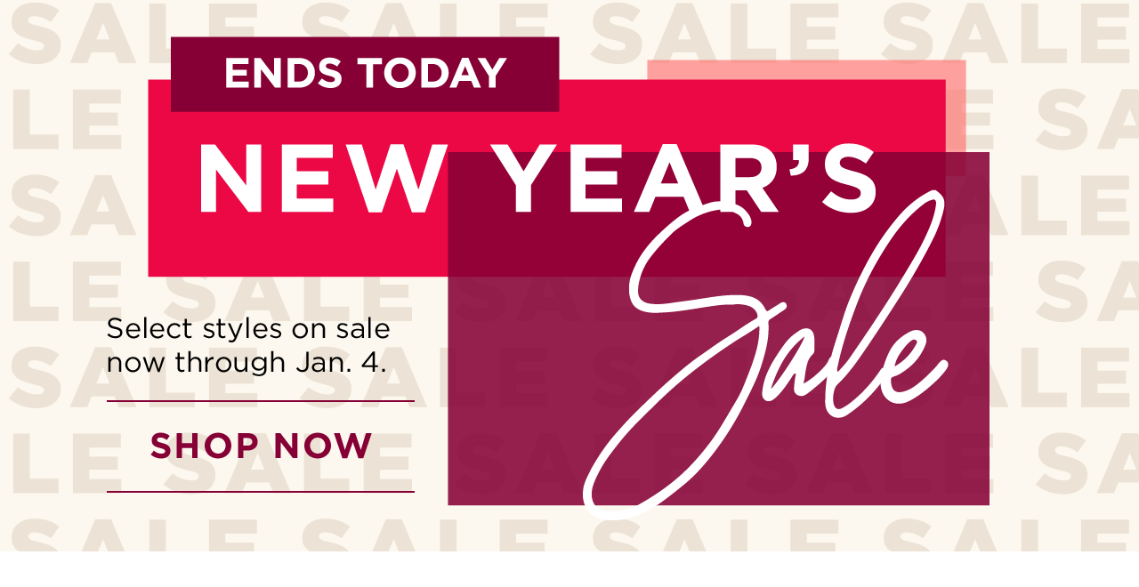 shop the new year's sale