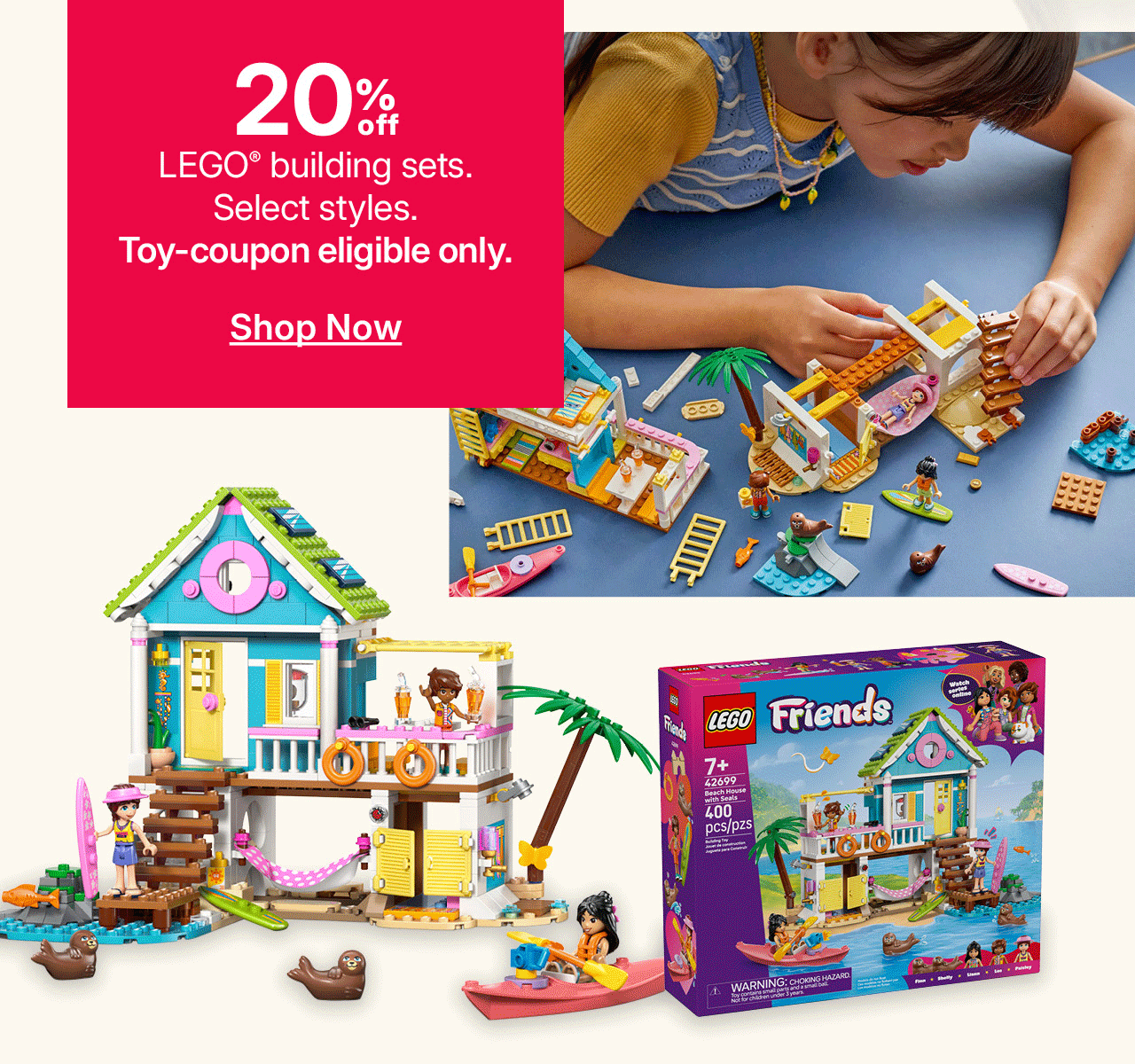 20% off lego building sets