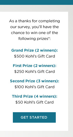 congrats! you've been selected to participate in a brief survey. as a thank you for taking the survey you'll have a chance to win a prize. get started now.