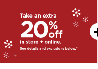 take an extra 20% off using promo code CHEER20. shop now.
