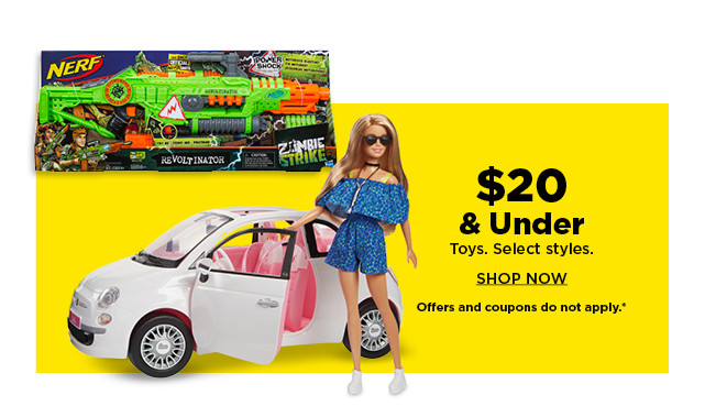 $20 and under toys. shop now.