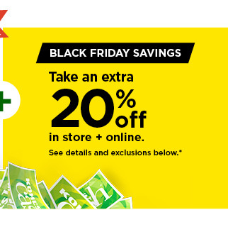 take an extra 20% off using promo code YOUR20. shop now.