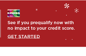 see if you are pre-qualified for a kohls charge today