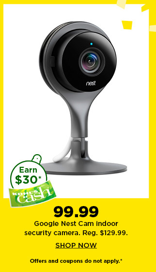 99.99 google nest cam indoor security camera. shop now.
