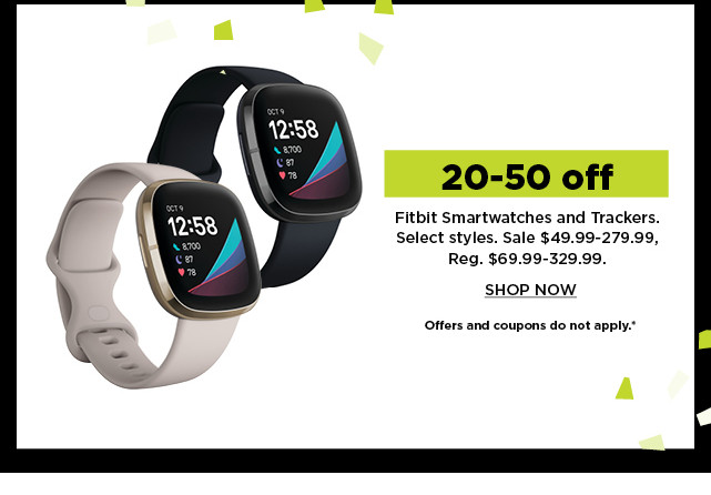 Save $20-$50 on fitbit smartwatches and trackers. shop now.