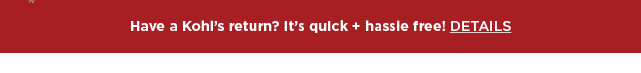kohls returns 