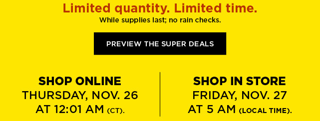 preview the super deals