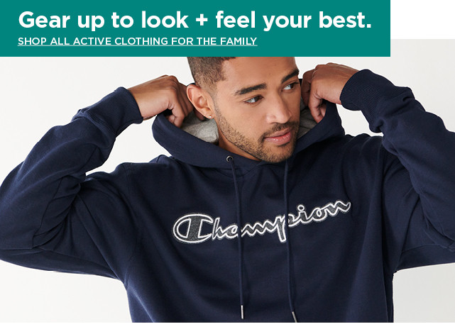 shop active clothing for the family
