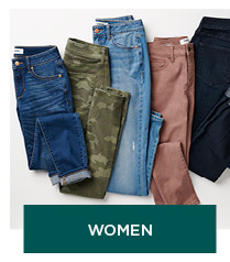 40-50% off jeans for women. shop now.