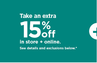 take an extra 15% off using promo code SNOWMAN15. shop now.