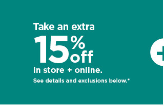 take an extra 15% off using promo code SNOWMAN15. shop now.