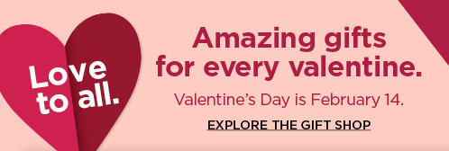 explore the valentines day gift shop