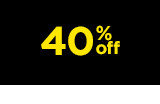 40% off and more. shop now.