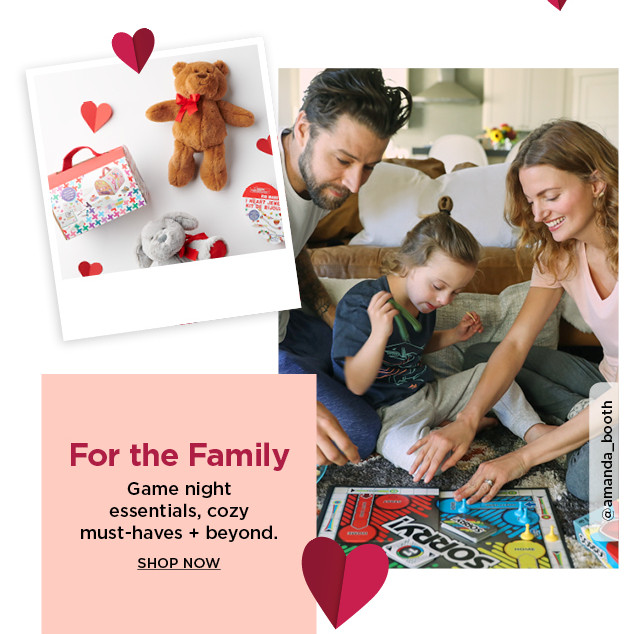 shop Valentine's Day for your family