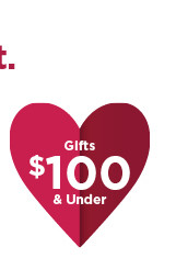 shop for valentines day gifts $100 and under