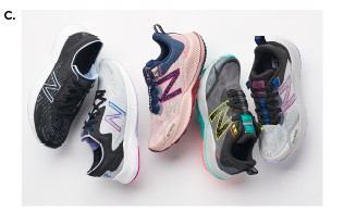 54.99 and under new balance athletic shoes for men and women. shop now.