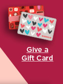 give your valentine a gift card