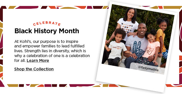 celebrate black history month. shop now.