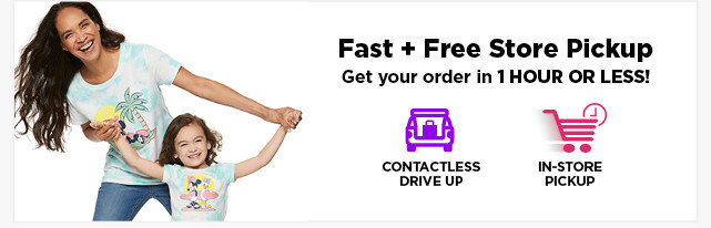 fast free store pickup. shop now. 