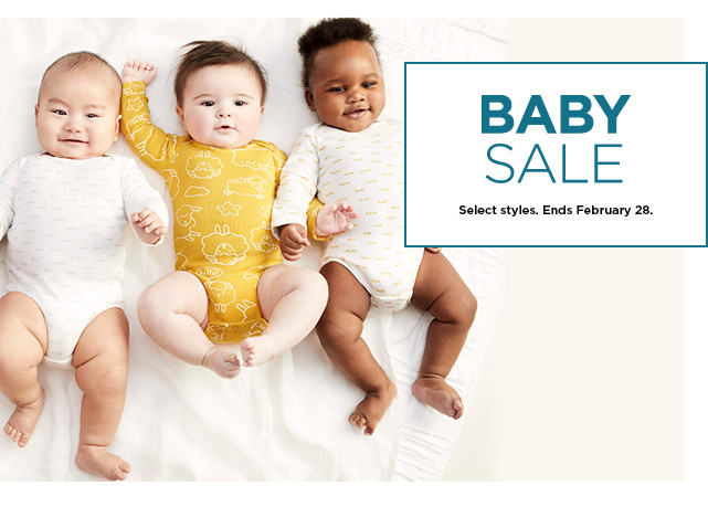 shop the baby sale