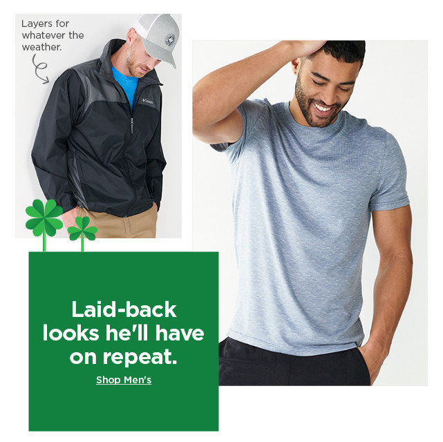 shop head to toe looks for men