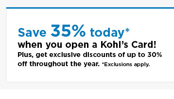 don't have a kohls card? apply now.