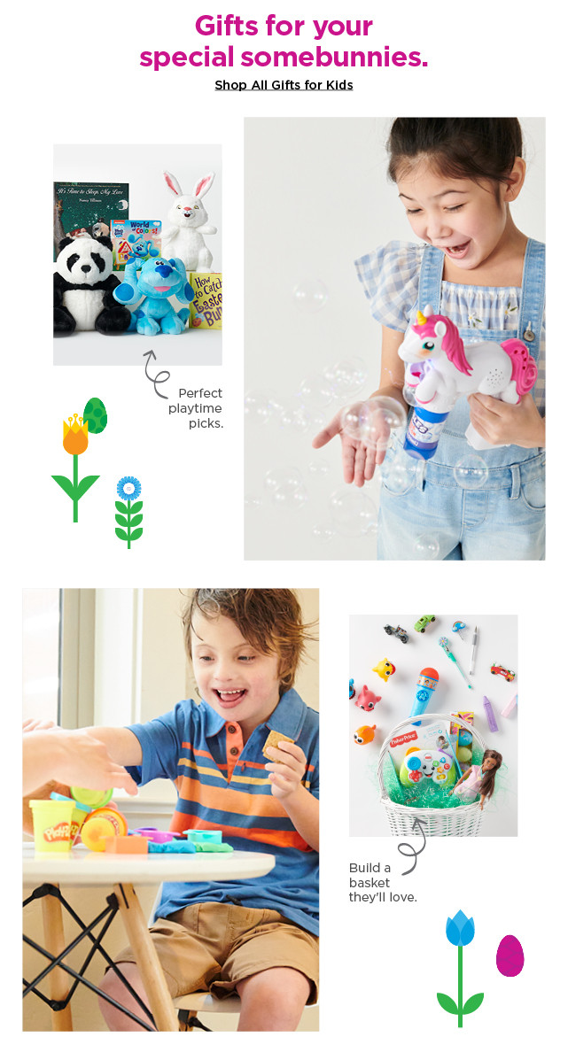 shop all Easter gifts for kids