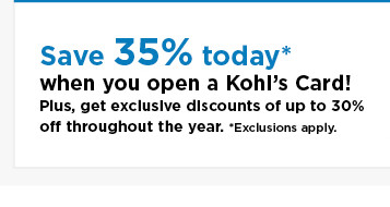 don't have a kohls card? apply now.