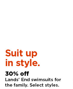 30% off lands end swimsuits for the family. shop now. 