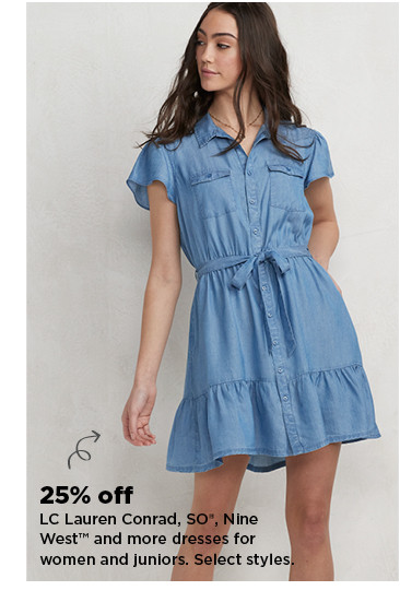 25% off LC lauren conrad, SO, nine west and more easter dresses for women. shop now. 