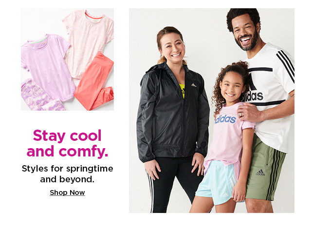 shop styles for springtime and beyond for the family. 