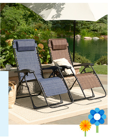 59.99 sonoma goods for life antigravity chair. shop now.