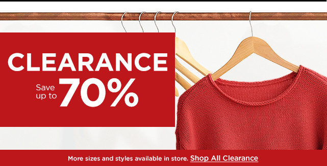 shop all clearance. 