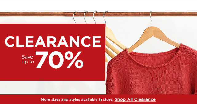 shop all clearance. 