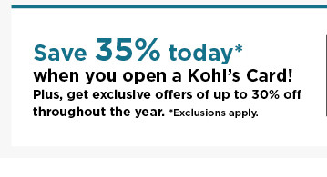 don't have a kohls card? apply now.