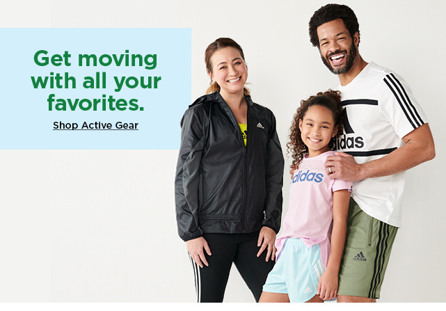 shop active gear for the family.