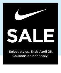 Nike sale for the family. Select styles. Offers and coupons do not apply. Shop now.