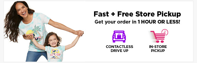 fast free store pickup. shop now. 