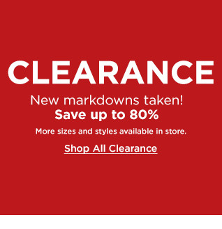 shop all clearance. 