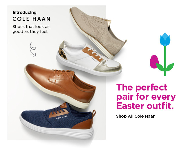 introducing cole haan shoes. shop now.