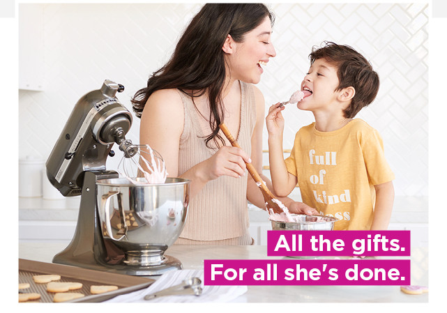 explore the mother's day gift shop. 